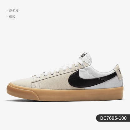 Nike Official Authentic SB Blazer Zoom Unisex Classic Low-Top Skate Shoes DC7695-100