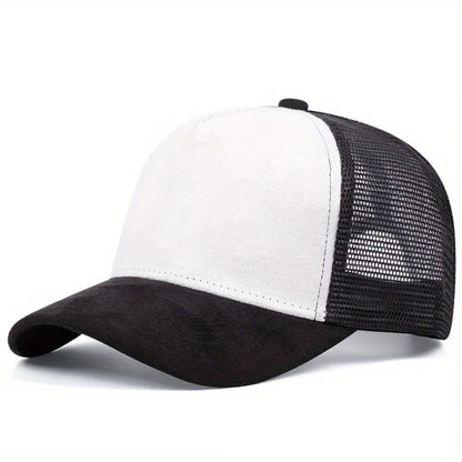 Unisex Mesh Baseball Cap for Men Outdoor Ports Adjustable Trucker Caps Fashion Curved Dad Cap Men Women Casual Breathable Sunhat
