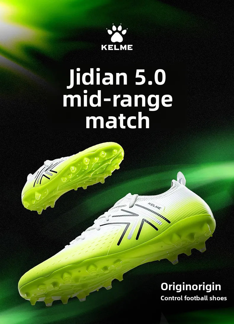 Scarpe da calcio da uomo Kelme Mg per campo in erba sintetica, tacchetti corti, scarpe da calcio professionali da partita, scarpe da allenamento antiscivolo per erba sintetica