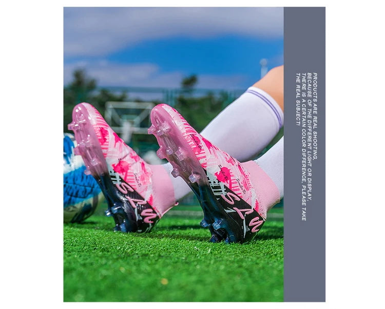 Botas de fútbol profesionales para hombre, zapatillas de fútbol Society, tacos de fútbol FG ultraligeros para entrenamiento, calzado deportivo de fútbol para exterior