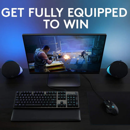 Logitech G502 HERO Gaming Mouse – Wired Gaming Mouse with HERO 25K Sensor, 25,600 DPI, 11 Programmable Buttons, RGB & Adjustable Weights