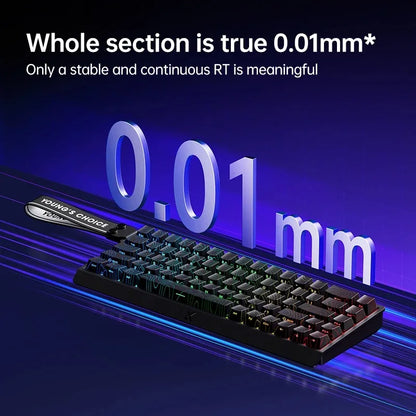 MCHOSE ACE 68 Magnetic Switch Gaming Keyboard Hall Effect Rapid Trigger Programmable RGB 8K Hz DKS/MT/TGL/RS/SOCD Keyboard