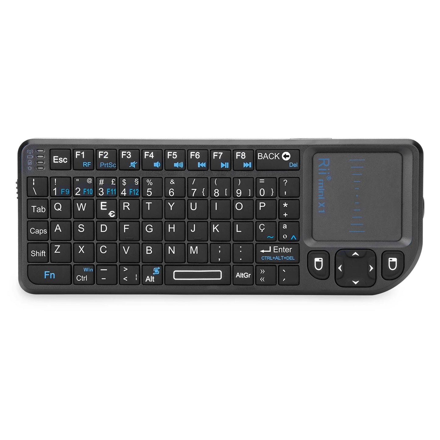 Original Rii X1 2.4GHz Mini Wireless Keyboard English/RU/ES/FR Keyboards with TouchPad for Android TV Box/PC/Laptop