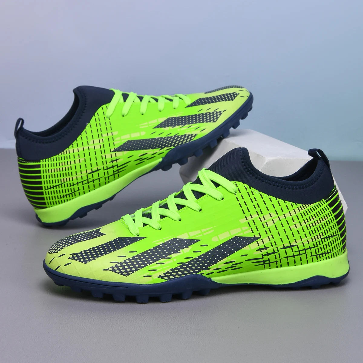 Chaussures de football pour homme, chaussures de futsal, chaussures de football en salle, sport, match, entraînement, enfants, crampons TF, gazon, cheville, best-seller, haute qualité, légères