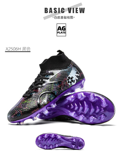 Professional Football Boots Men Soccer Shoes Society Football Cleats Ultralight Training Soccer Sneakers Men Outdoor Sports Shoe