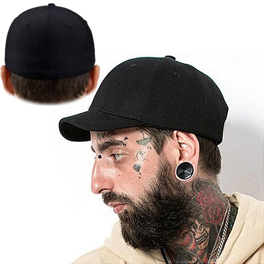 Short Brim 4 Size Fitted Closed Caps Hats New Cycling Bill Plain Trucker Men Women Hip Hop Baseball Snapback Sun Visor Era