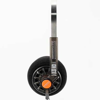 MOONDROP OLD FASHIONED On-Ear Headphones 40mm Dynamic Driver Wired Headphones with 3.5mm Plug, HiFi Audio Headset with Volume Control