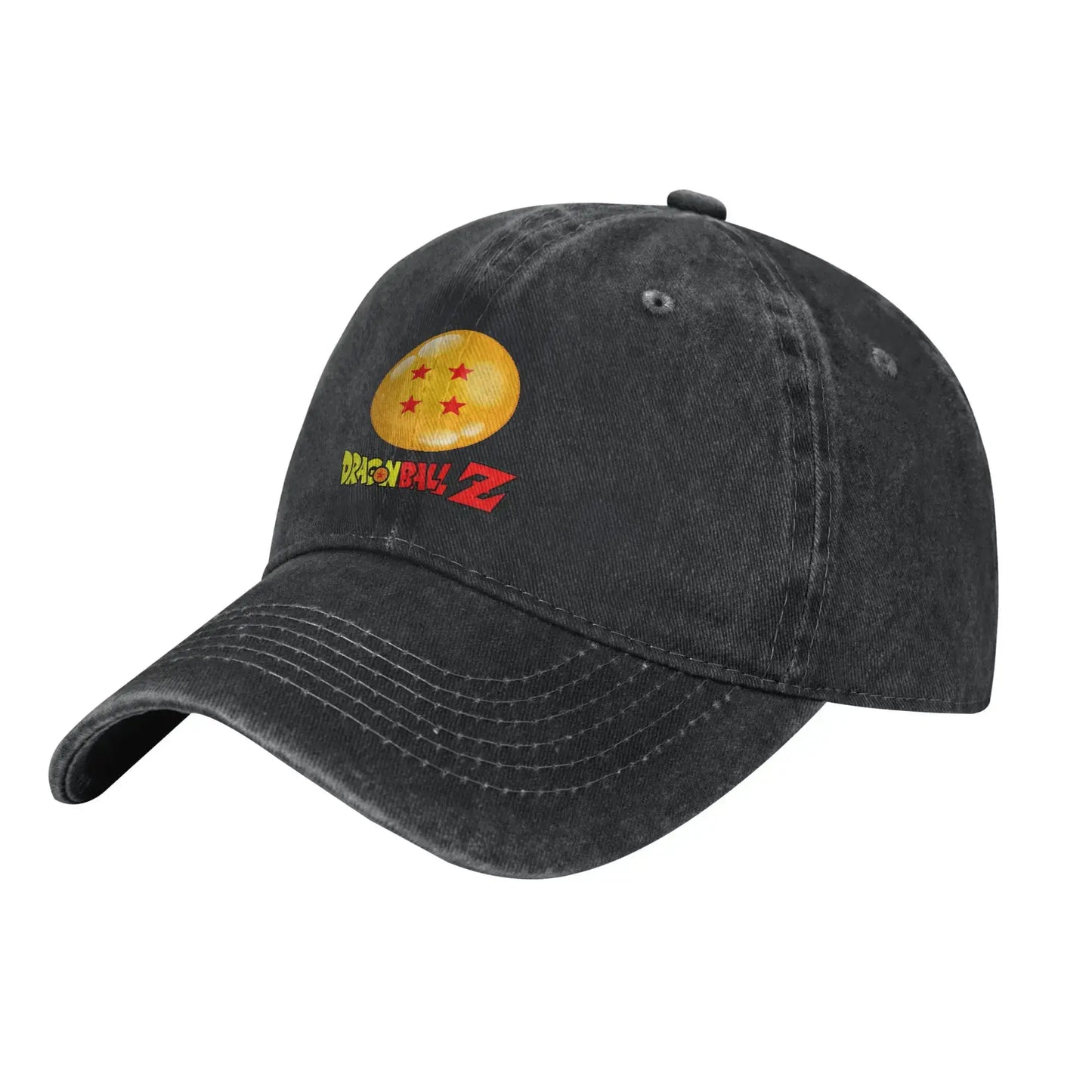 Produit gaming premium Fraquane, Star Dragon Sphere Anime Goku Unisex Style Baseball Caps Dragon Ball Distressed Denim Hats Cap Outdoor Adjustable Fit Sun Cap, équipement gamer