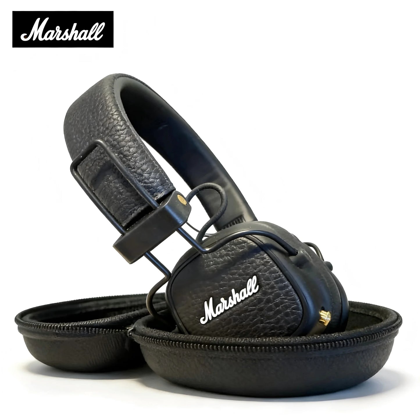 Marshall Major III 3 Wireless Wired Headphones with Mic, Bluetooth Deep Bass Headphones, Foldable Gaming Headset for Sports, Rock Music & Everyday Listening