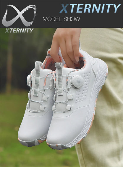 Hot Sale Waterproof Golf Shoes Unisex Outdoor Non-Slip Golf Sneakers Men Luxury Comfortable Golfer Footwear Women Walking Shoes