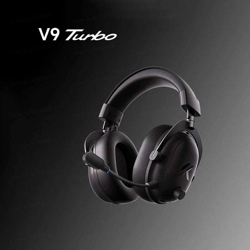 MCHOSE V9 Turbo Wireless Gaming Headset with Microphone, Four-Mode Esports Headphones, Over-Ear Bluetooth Gaming Headset with Professional Audio