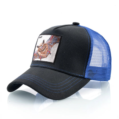 Streetwear Trucker Caps With Scorpion Patch Men's Snapback Hip Hop Baseball Cap For Women Four Seasons Fashion Casquette Hats
