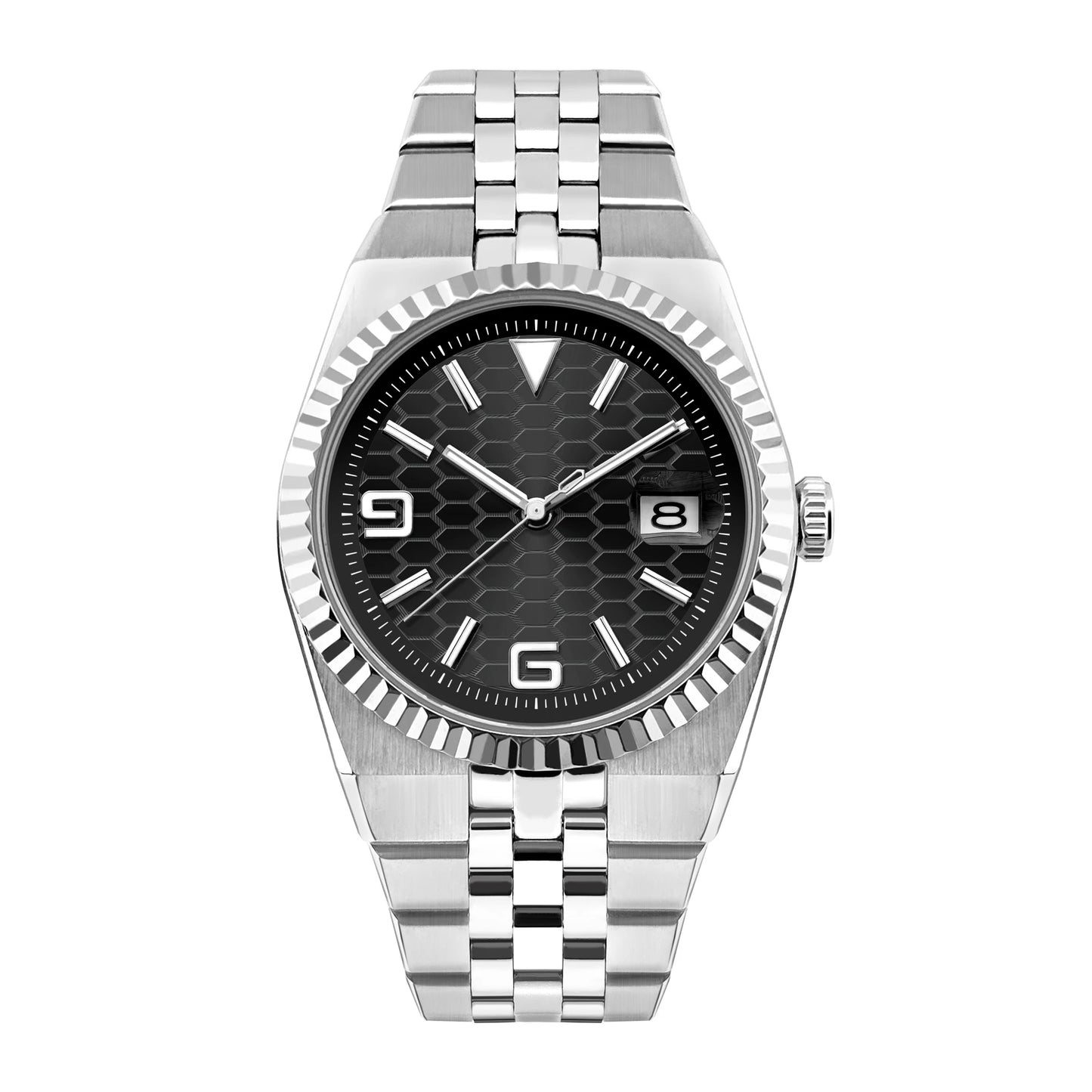 Corgeut 40mm Luxury NH35 Movt Man Sport Clock Automatic Relogio Masculino Mechanical Wristwatch Sapphire Ice Blue Men's Watch