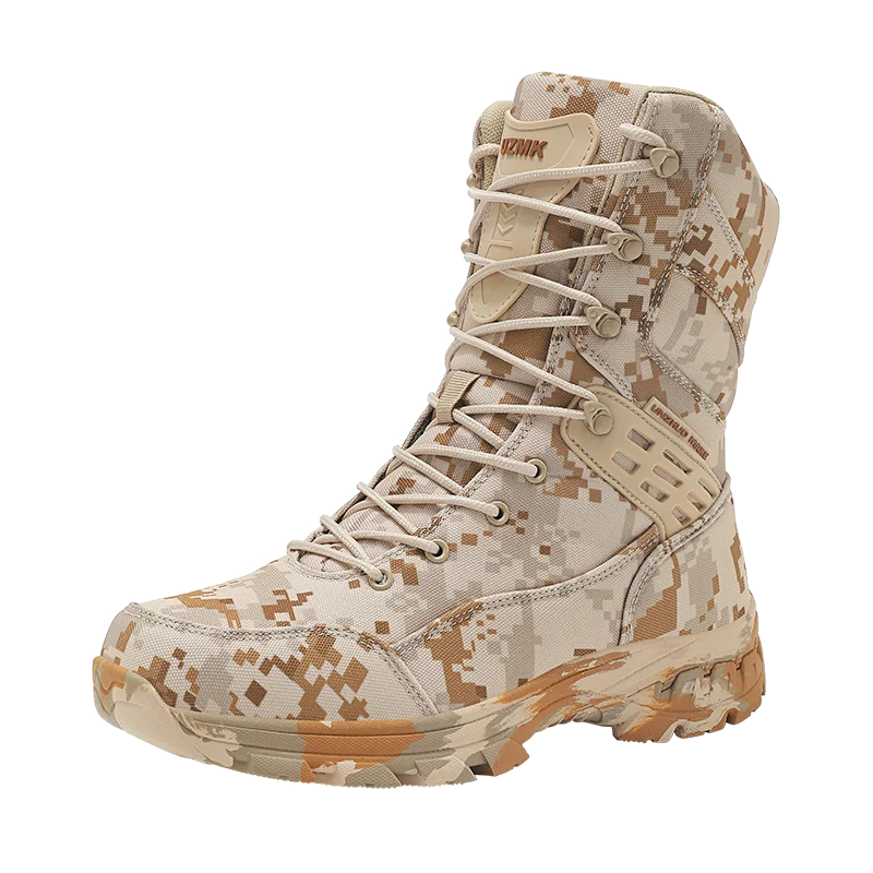Hiking Shoes Men Boots Wear-resistant  Breathable Casual Sports Shoes Men Ankle Boots Comfortable Outdoor High-top Boots Men