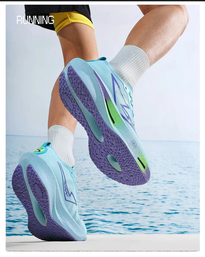 Running Shoes Carbon Board Speciality Marathon Men Sports Breathable Lightweight Women's Comfortable Nonskid Chunta Sneakers
