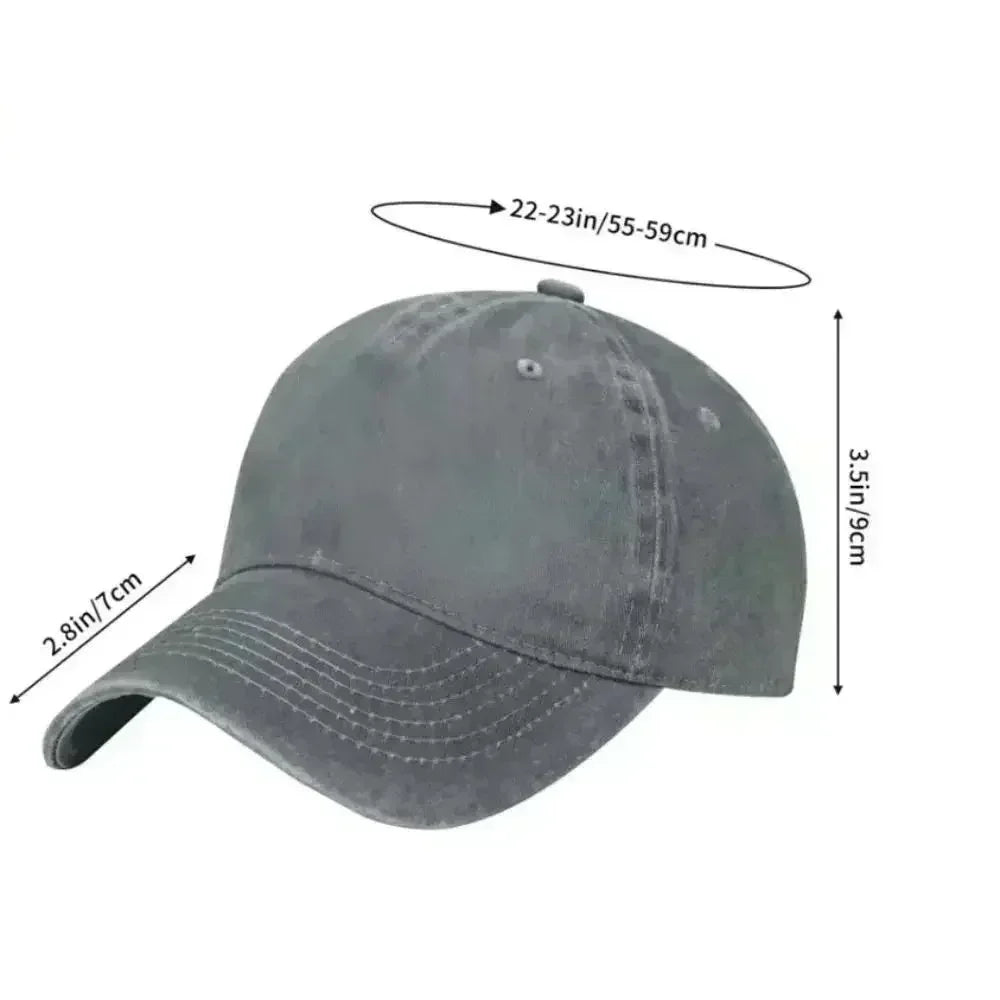 Computer with Sourires Anime Funny Mr Robot Custom Retro Cowboy Washed Baseball Caps for Men Denim Sun Hat Hip Hop Cap