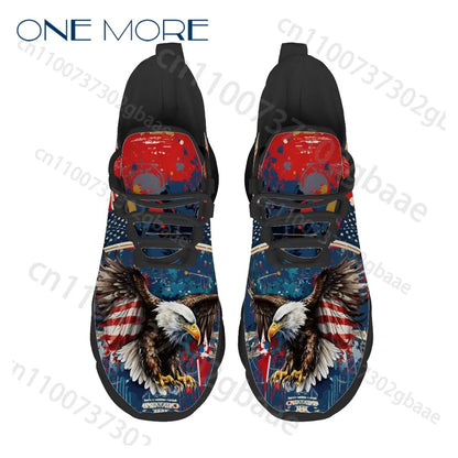 Amerikanische 250er-Serie zum Unabhängigkeitstag – Freizeit-Schuhe für Jungen und Mädchen – Personalisiert – Exklusives Design mit amerikanischer Flagge – Coole Sportschuhe für Kinder – Auf Lager