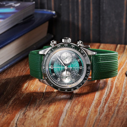 FARASUTE 2026 New Fashion Speed Sports Chronograph Wristwatch For Men 100M Waterproof Japan VK64 Quartz Movement Watch Male