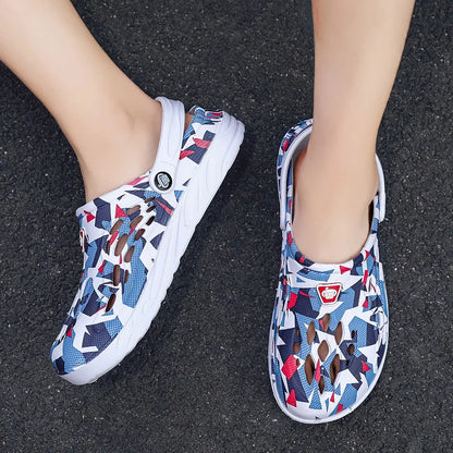 Nouvelle mode sandales hommes sabots sandales confortables respirant plage sandales hommes femmes sabots pantoufles fond souple hommes chaussures