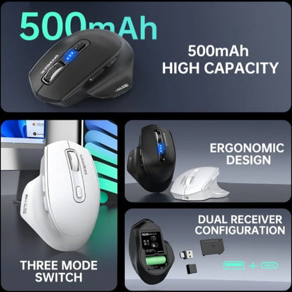 USB Wired Mouse RGB Backlight Silent Ergonomic Mouse with Adjustable DPI for PC, Laptop, Office, Gaming & Home Use