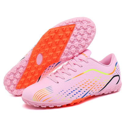 Chaussures de football pour enfants et jeunes, crampons antidérapants, respirants et légers, baskets d'entraînement pour garçons, enfants, matchs de football