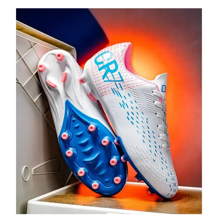 Lage voetbalschoenen met lange TF-noppen, slijtvast en flexibel, geschikt voor buitensporten op het veld