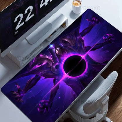 Game Jhin L-League of Legends Mousepad Large Computer Gaming Accessories MousePads Desk Mats Anti-slip Laptop Soft Mice Pad