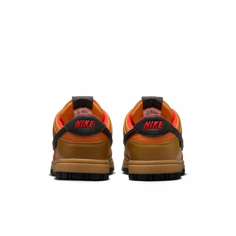 Nike Dunk Classic alsidige, vandtætte skate-sko med lavt skaft til mænd, brune, HQ2053-700