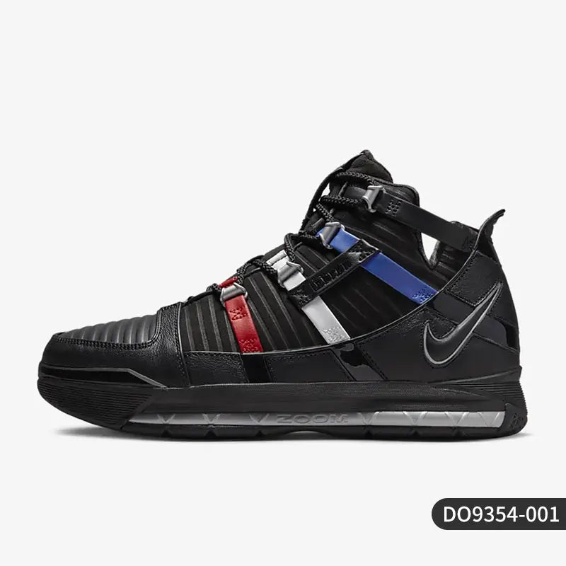 „Nike“ originalūs „Zoom LeBron III QS“ vyriški nauji krepšinio bateliai DO9354-001