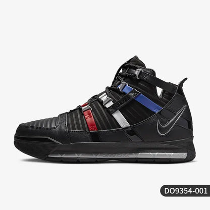 „Nike“ originalūs „Zoom LeBron III QS“ vyriški nauji krepšinio bateliai DO9354-001