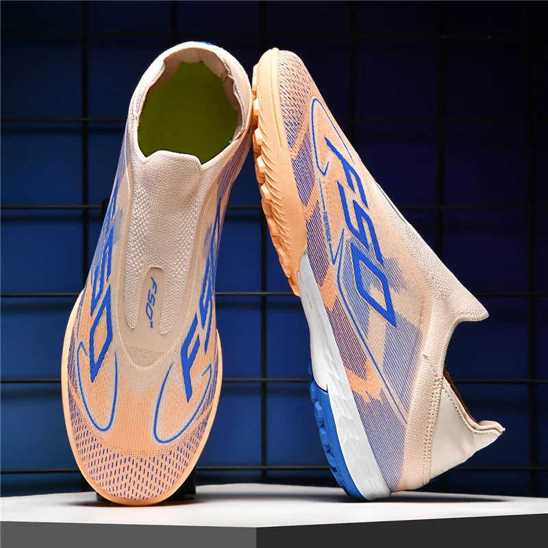 Nouvelles chaussures de football pour hommes, crampons de football sur gazon, chaussures de football pour adultes, crampons de futsal, crampons de sport confortables, antidérapants, ultra-légers, pour entraînement en s