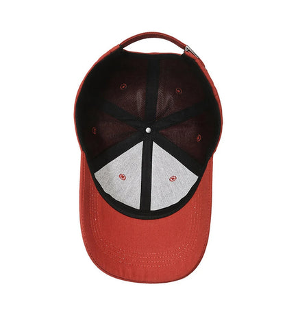 FS Stilfuld orange baseballkasket til mænd og kvinder – mærkevare-designerkasketter med små bogstaver, hiphop-kasketter, street-trucker-kasketter, casquette for mænd