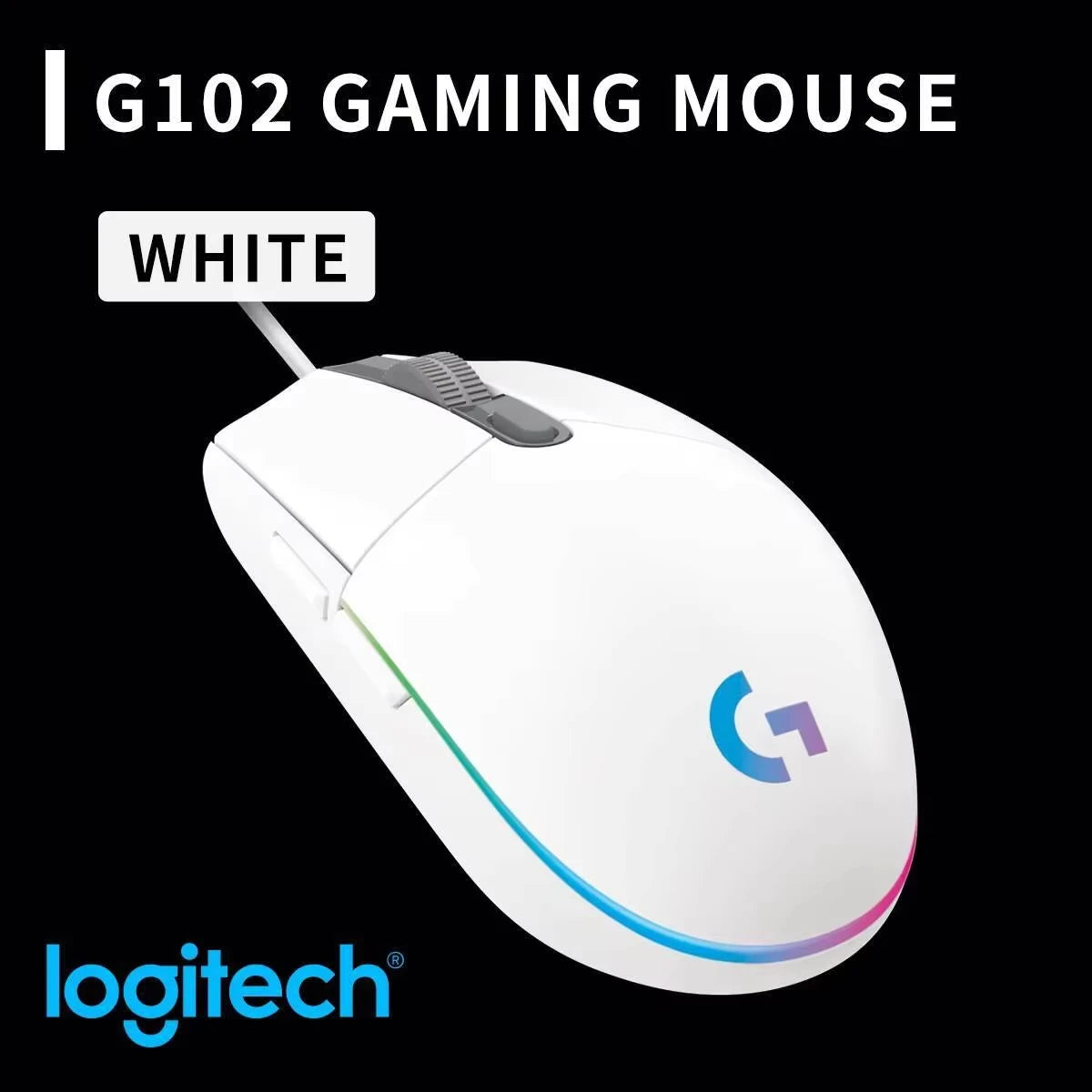 Logitech G305 G304 Gaming Mouse Wireless High DPI Gaming Mouse with 12000 DPI, HERO Sensor, Long Battery Life for PC Gaming, Home & Office