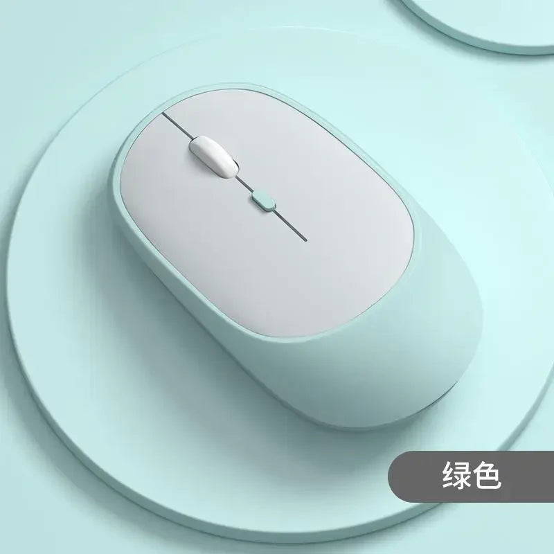 Lenovo langaton hiiri USB-ladattava ergonominen säädettävä DPI toimistoon hiljainen 2.4G Bluetooth optinen sähköinen hiiri pelaamiseen ja toimistoon