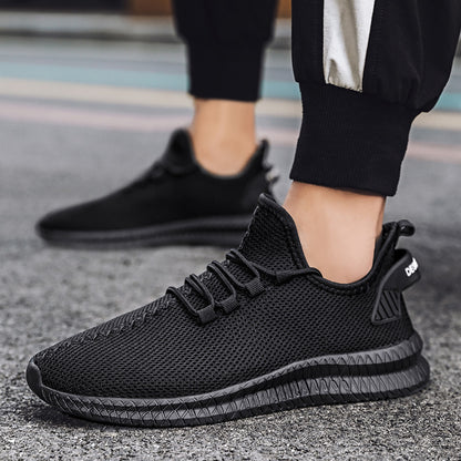 Breathable Men's Running Shoes Fashion Platform Men Casual Shoes Lightweight Women Vulcanized Shoes Flexible Anti-slip Sneakers
