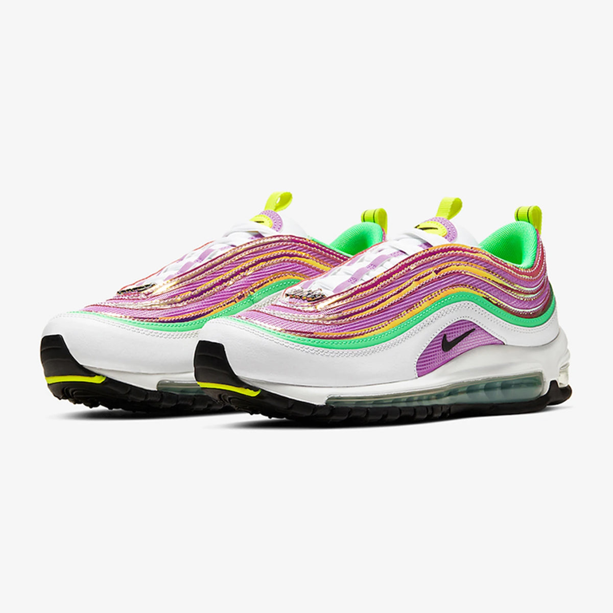 Chaussures de course Nike Genuine Season MAX97 Candy Shine pour femme avec amorti Air Cushion CW5591-100