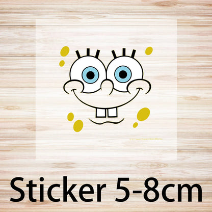 Cappellino da baseball Spongebob per bambini e adulti, cappellino in rete con emoticon, cappellino con visiera kawaii, giallo, cappellino estivo in stile anime, accessori per ragazze e ragazzi, regalo