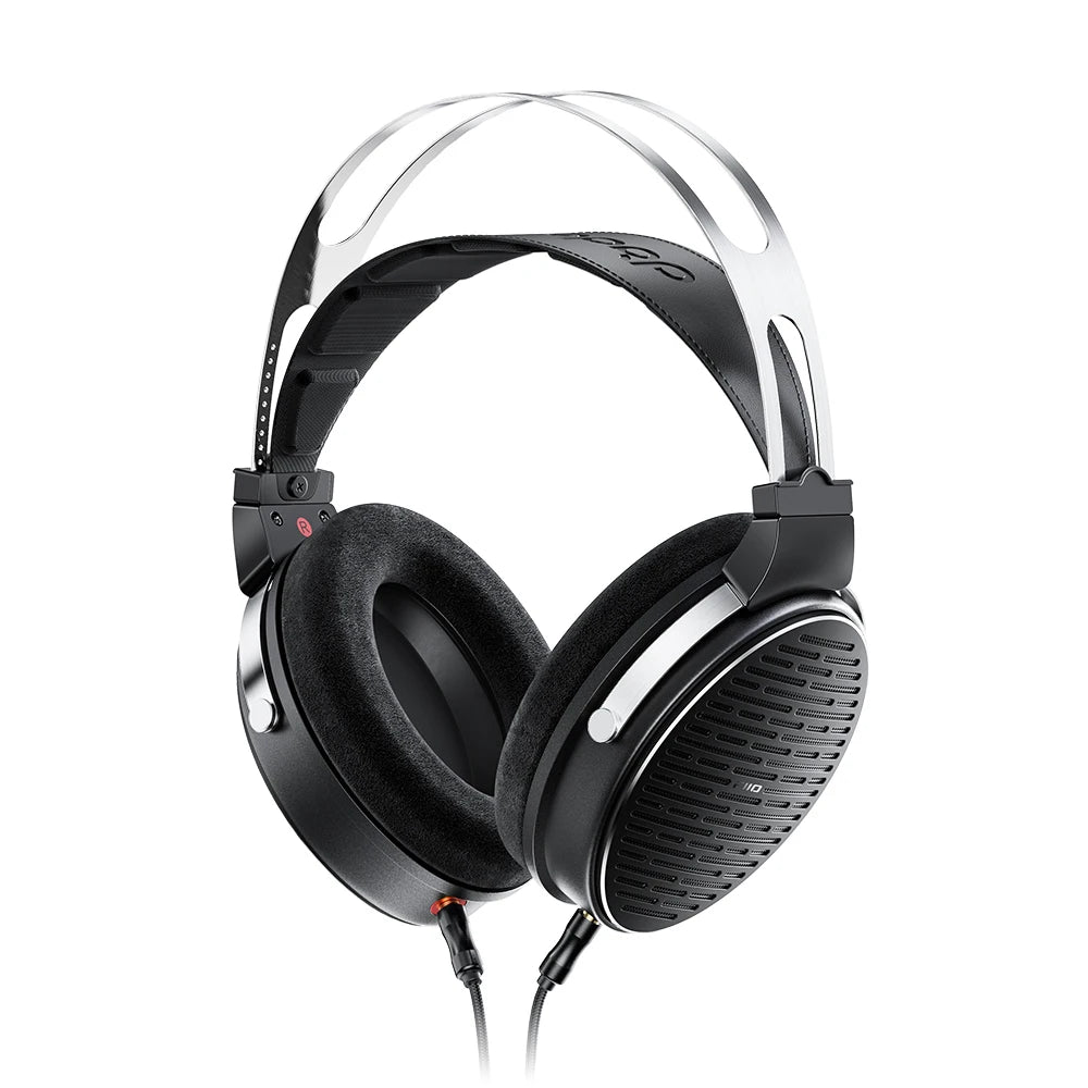 FiiO JT3 Open-Back Wired Over-Ear Headphones 50mm Dynamic Driver HiFi Detachable Cable Headset