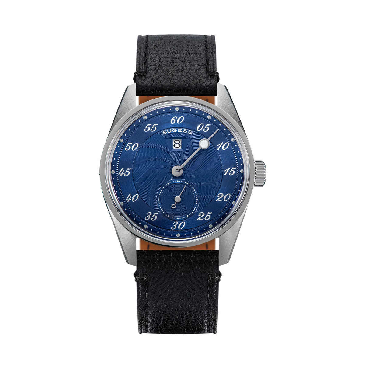 Sugess Mens Watch Automatic ST1721 Movement Aventurine Mechanical Wristwatches Hardlex Glass Fashion Simple Business Clock S451