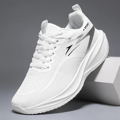 Chaussures de sport décontractées pour hommes, baskets de course à coussin d'air, respirantes, légères, confortables, antidérapantes, pour l'extérieur