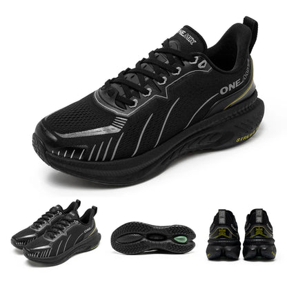 ONEMIX Neue Laufschuhe mit Dämpfung für Herren, geeignet für intensive Läufer, Schnürschuhe, Sportschuhe für Damen, rutschfeste Outdoor-Sportschuhe für Herren