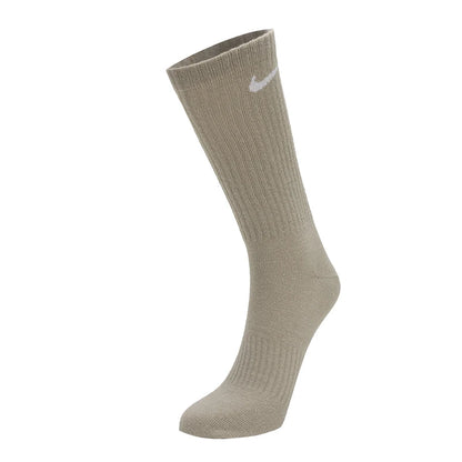 Nike (Nike) Men's and Women's Socks, Breathable, Sweat-Absorbent Sports Socks, Basketball Socks, Fashionable and Versatile Casual Socks (3 Pairs) Sx7676-902