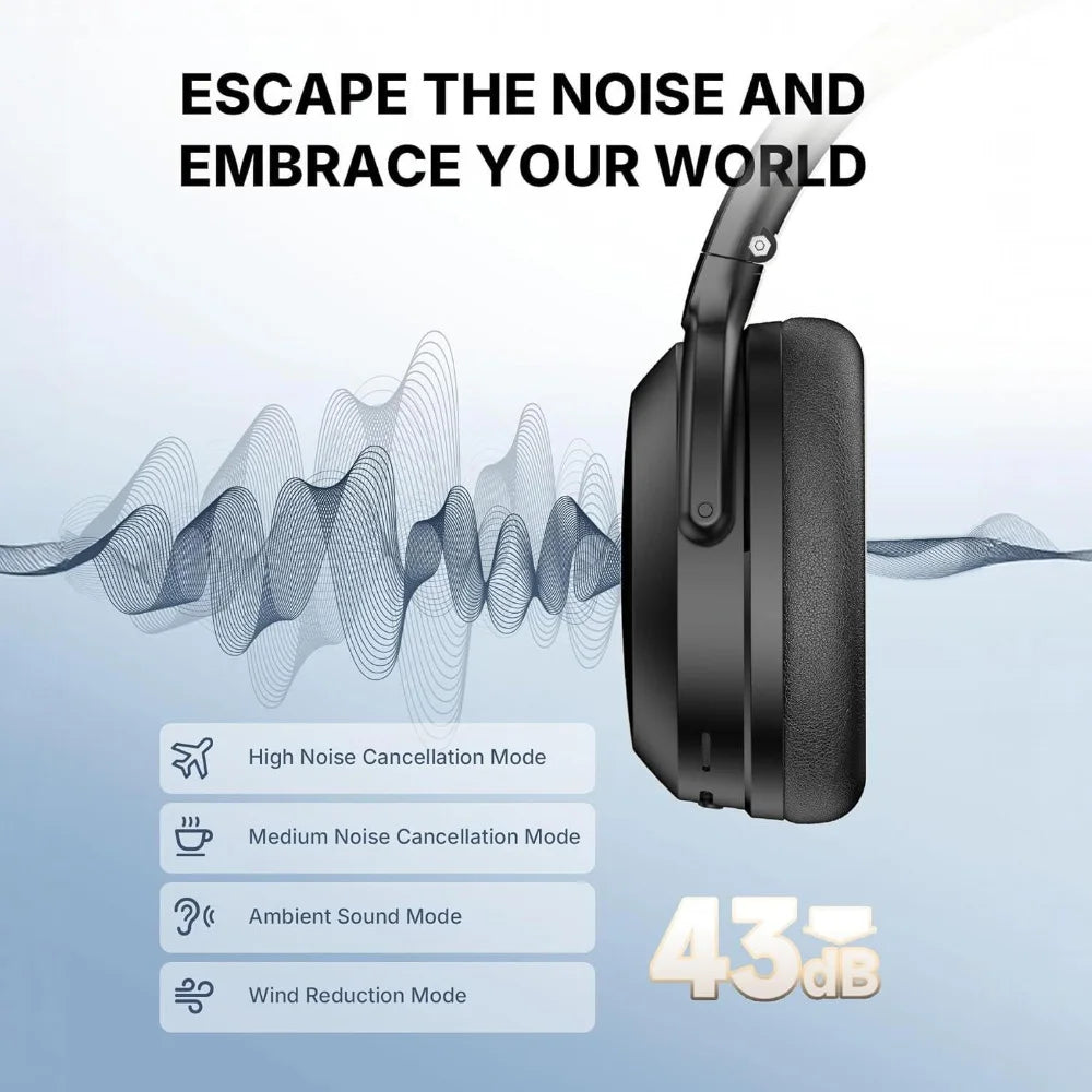 EDIFIER WH700NB Pro -43dB Hybrid ANC Wireless Over-Ear Headphones Bluetooth 5.4 Hi-Res 56H Playtime Fast Charging AI Clear Calls
