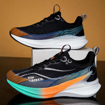2025 professionelle Marathon-Laufschuhe für Herren und Damen mit Carbonplatte, Stoßdämpfung, ultraleichtem Design und stabilem Halt