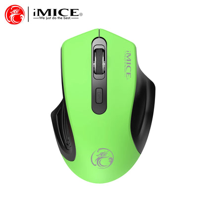 Silent 2.4G USB Wireless Mouse for Laptop, Computer & Mac, Optical Wireless Mouse with Adjustable DPI, Soundless Portable Mouse for Office & Home