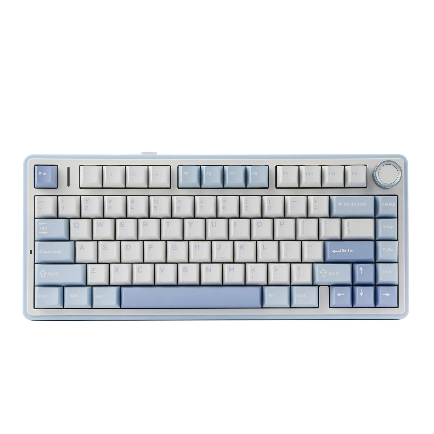 The New Hot-Selling EPOMAKER x AULA F75 75% ANSI Hot-Swappable Washer Bluetooth 5.0/2.4G Wireless/wired Mechanical Keyboard PBT