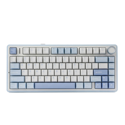 The New Hot-Selling EPOMAKER x AULA F75 75% ANSI Hot-Swappable Washer Bluetooth 5.0/2.4G Wireless/wired Mechanical Keyboard PBT