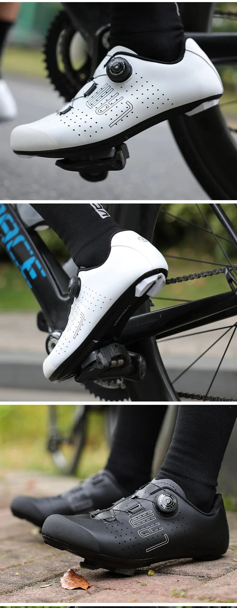 LAMEDA Pro Cycling Shoes Lock Shoes Road Bike Men and Women Hard Sole Bicycle Special Cycling Shoes MTB Bicycle Team Lock Shoes
