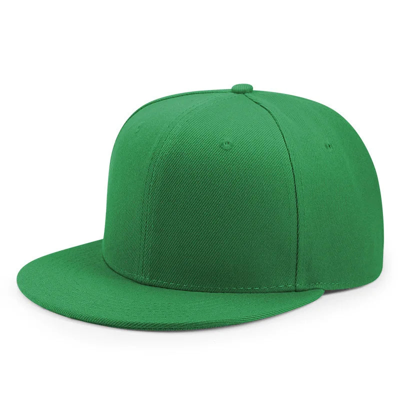 Cappellino da baseball a visiera piatta con logo personalizzato stampato o ricamato, cappellino unisex da esterno, cappellino hip hop "Dad Hat", gorras da uomo, cappellino street snapback