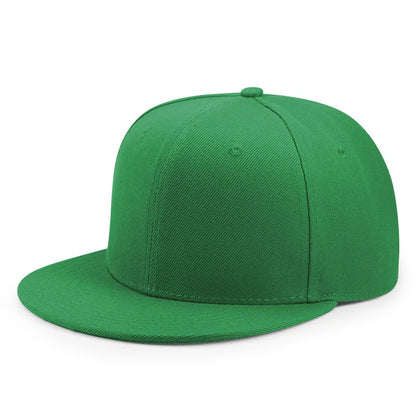 Cappellino da baseball a visiera piatta con logo personalizzato stampato o ricamato, cappellino unisex da esterno, cappellino hip hop "Dad Hat", gorras da uomo, cappellino street snapback